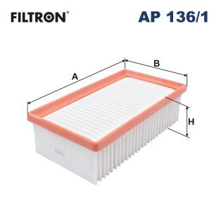 Filtr powietrza FILTRON AP136/1