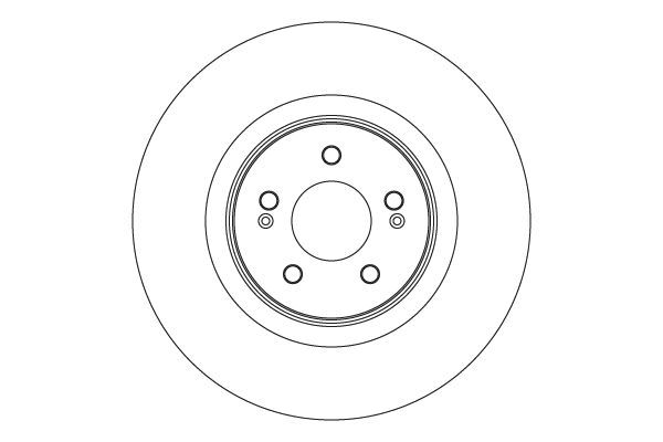 Tarcza hamulcowa TRW DF6813S