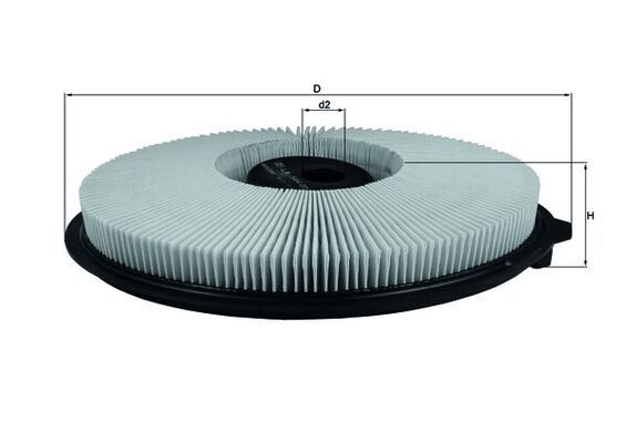 Filtr powietrza KNECHT LX 544