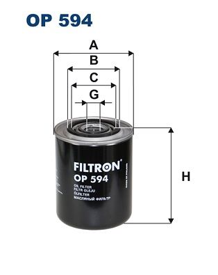 Filtr oleju FILTRON op 594