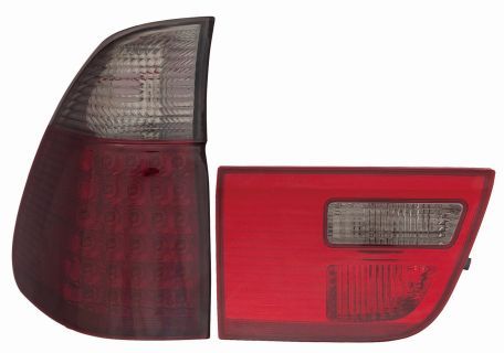 Zestaw lampy tylnej ABAKUS 444-1929FXUE-SR