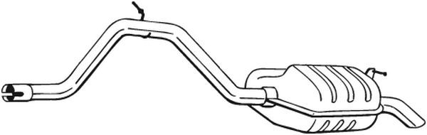 Tłumik końcowy BOSAL 281-041