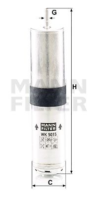 Filtr paliwa MANN-FILTER WK 5015 z