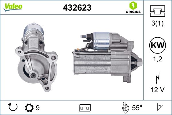 Rozrusznik VALEO 432623