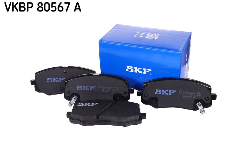 Zestaw klocków hamulcowych, hamulce tarczowe SKF VKBP80567A