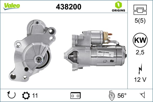 Rozrusznik VALEO 438200