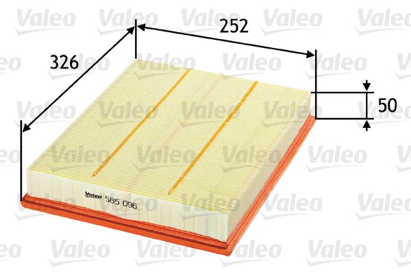 Filtr powietrza VALEO 585096