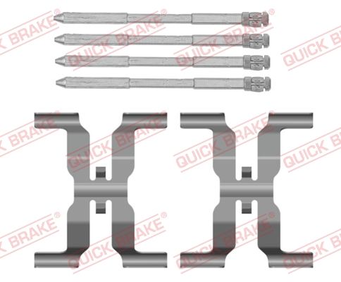 Zestaw akcesoriów, klocki hamulcowe QUICK BRAKE 109-0166
