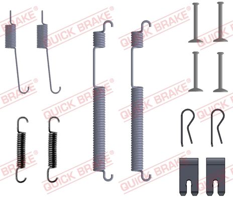 Zestaw akcesoriów, szczęki hamulcowe QUICK BRAKE 105-0053