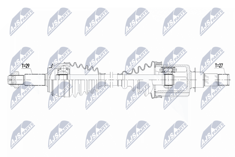 Wał napędowy NTY NPW-RE-130