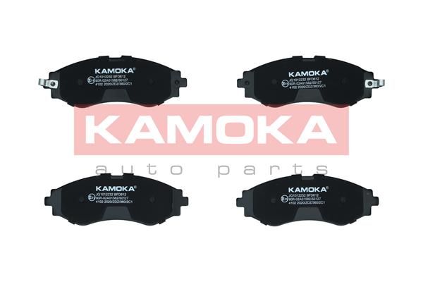 Zestaw klocków hamulcowych, hamulce tarczowe KAMOKA JQ1012232