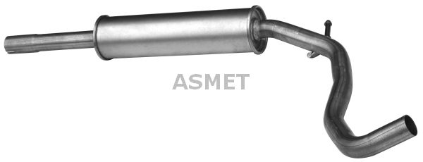 Tłumik środkowy ASMET 19.025