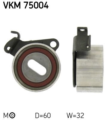 Rolka napinacza, pasek rozrządu SKF VKM 75004