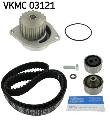 Pompa wody + zestaw paska rozrządu SKF VKMC 03121