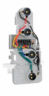 Uchwyt żarówki, lampa tylna zespolona TYC 11-0463-1