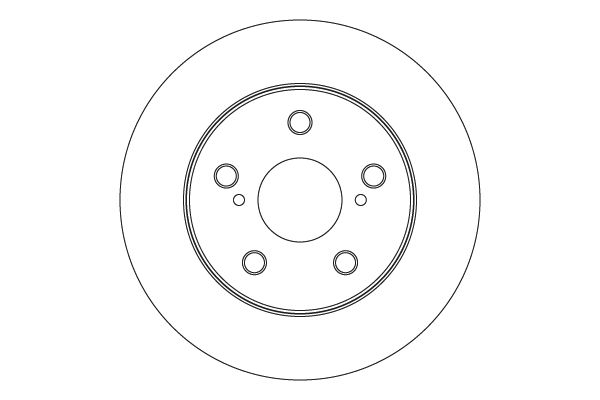 Tarcza hamulcowa TRW DF3970