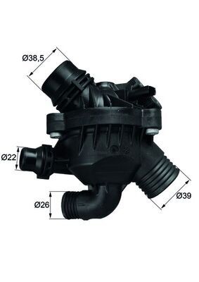 Termostat, płyn chłodzący MAHLE TM3097