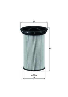 Filtr paliwa MAHLE KX69