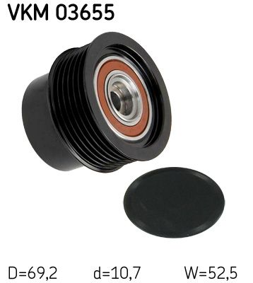 Alternator - sprzęgło jednokierunkowe SKF VKM 03655