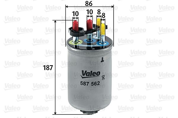 Filtr paliwa VALEO 587562