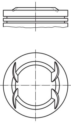 Tłok MAHLE 011PI00111000
