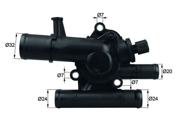 Termostat, płyn chłodzący MAHLE TI21483