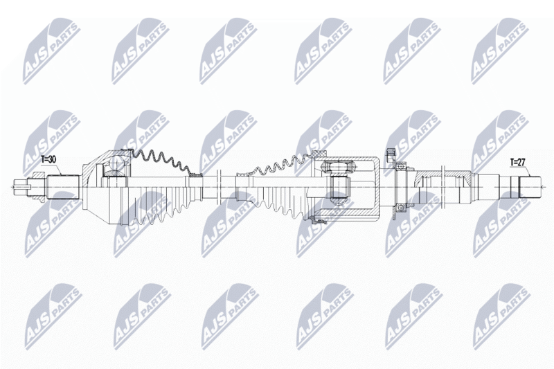 Wał napędowy NTY NPW-AR-010