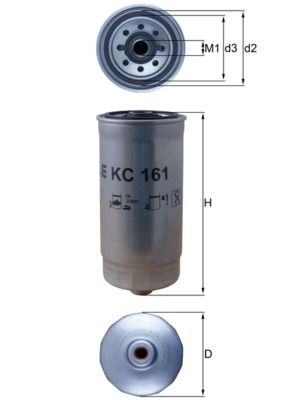 Filtr paliwa KNECHT KC 161
