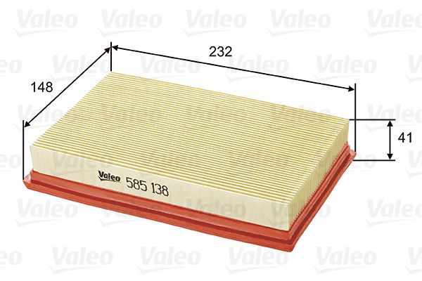 Filtr powietrza VALEO 585138