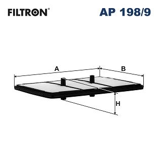 Filtr powietrza Filtron AP198/9