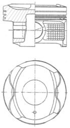 Tłok KOLBENSCHMIDT 41250600