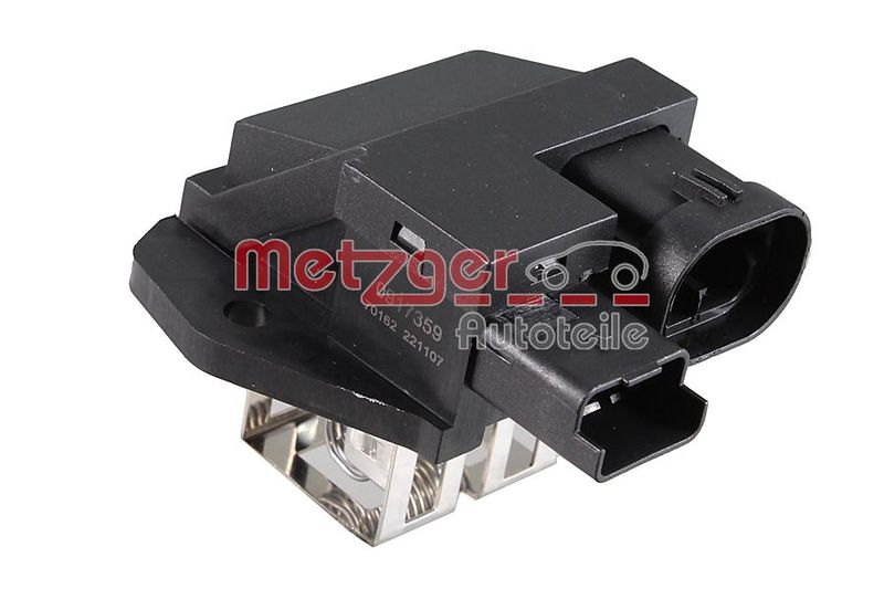 Rezystor wstępny, silnik elektryczny (wentylatora chłodnicy) METZGER 0917359