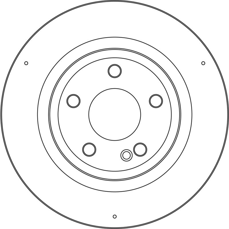 Tarcza hamulcowa TRW DF6866