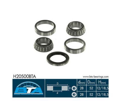 Zestaw łożysk koła BTA H20500BTA