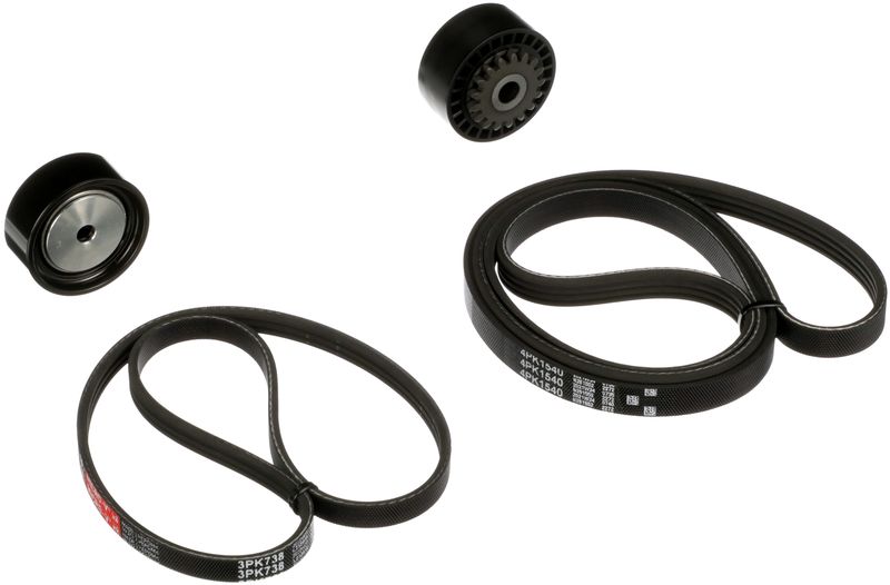 Zestaw paska klinowego wielorowkowego GATES K063PK738