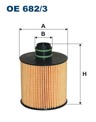 Filtr oleju FILTRON oe 682/3