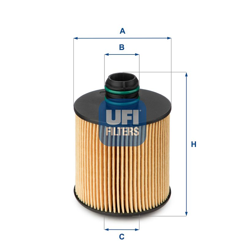 Filtr oleju UFI 25.083.00