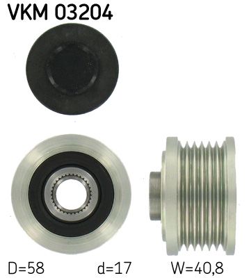 Alternator - sprzęgło jednokierunkowe SKF VKM03204