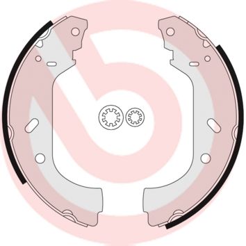 Zestaw szczęk hamulcowych BREMBO S 23 517