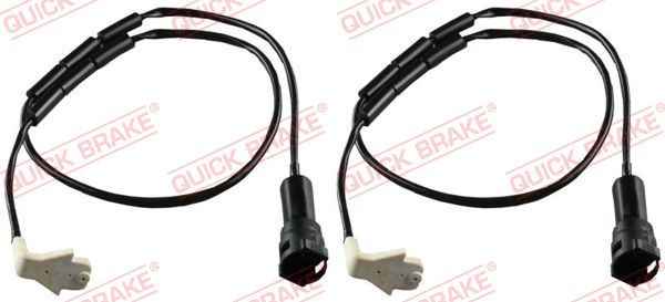Styk ostrzegawczy, zużycie okładzin hamulcowych QUICK BRAKE WS 0127 A