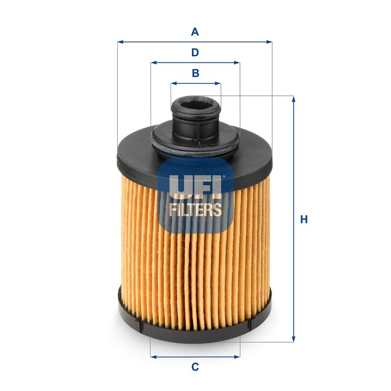 Filtr oleju UFI 25.031.00