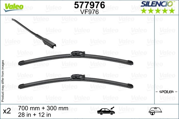 Pióro wycieraczki VALEO 577976