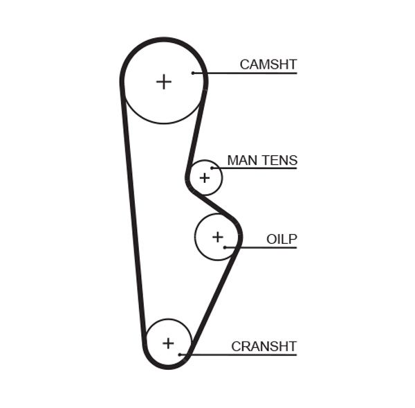 Pasek rozrządu GATES 5082XS
