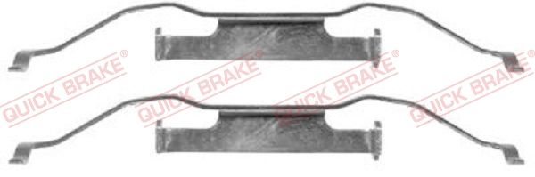 Zestaw akcesoriów, klocki hamulcowe QUICK BRAKE 109-1148