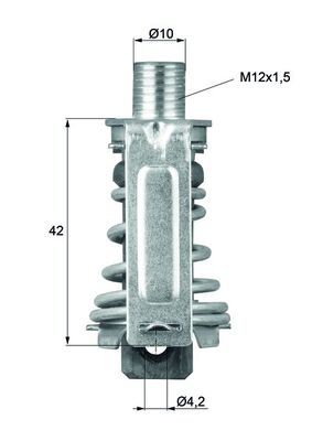 Termostat, płyn chłodzący MAHLE TX9970
