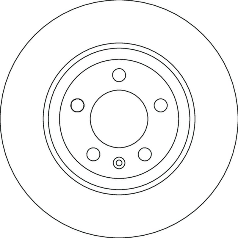 Tarcza hamulcowa TRW DF4624