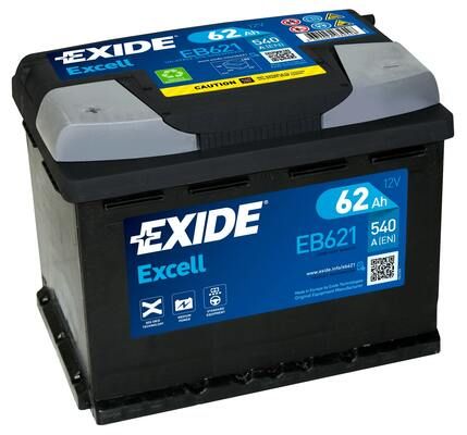 Akumulator EXIDE EB621