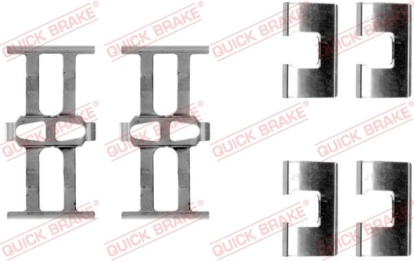 Zestaw akcesoriów, klocki hamulcowe QUICK BRAKE 109-1118