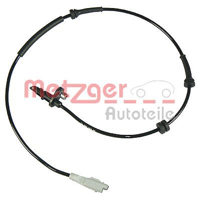 Czujnik, prędkość obrotowa koła METZGER 0900441