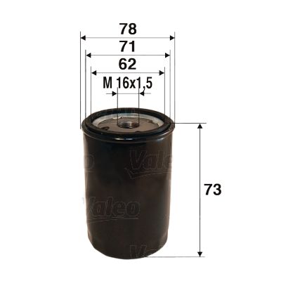 Filtr oleju VALEO 586034